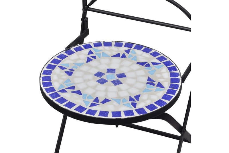 Mosaikbord 3 st keramik blå och vit - Blå - Utemöbler - Utegrupp - Cafeset