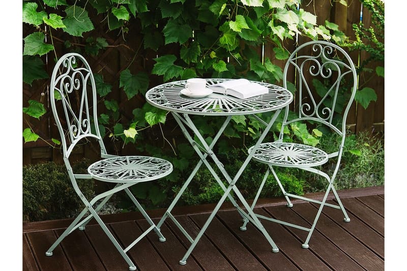 Piossasco Caféset - Grön - Utemöbler - Utegrupp - Cafeset