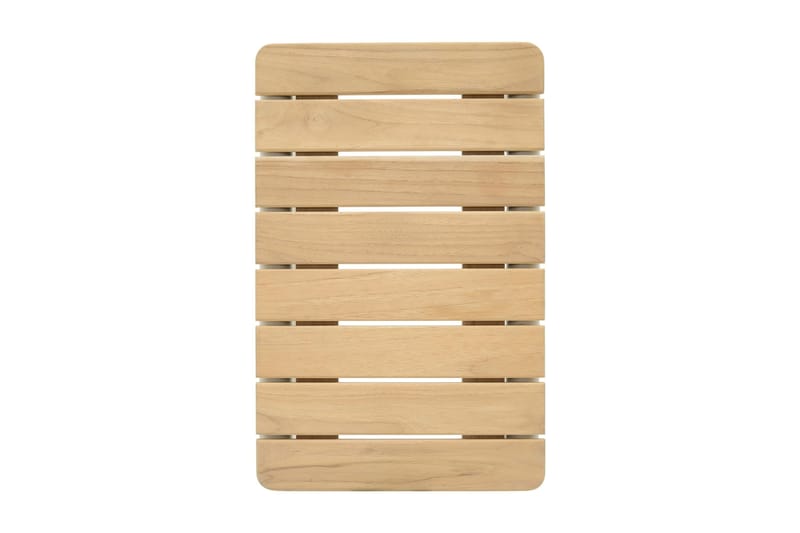 Portals Solsängset med Dyna - Vit/Trä - Utemöbler - Utestol & trädgårdsstol - Solsäng & Solvagnar