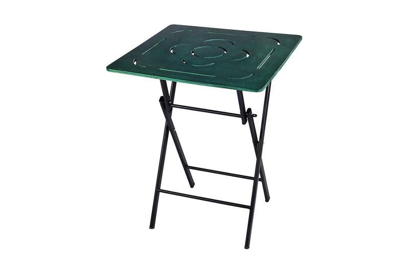 Riotorto Caféset 60 cm Blomma + 2 Utestolar - Grön/Svart - Utemöbler - Utegrupp - Cafeset