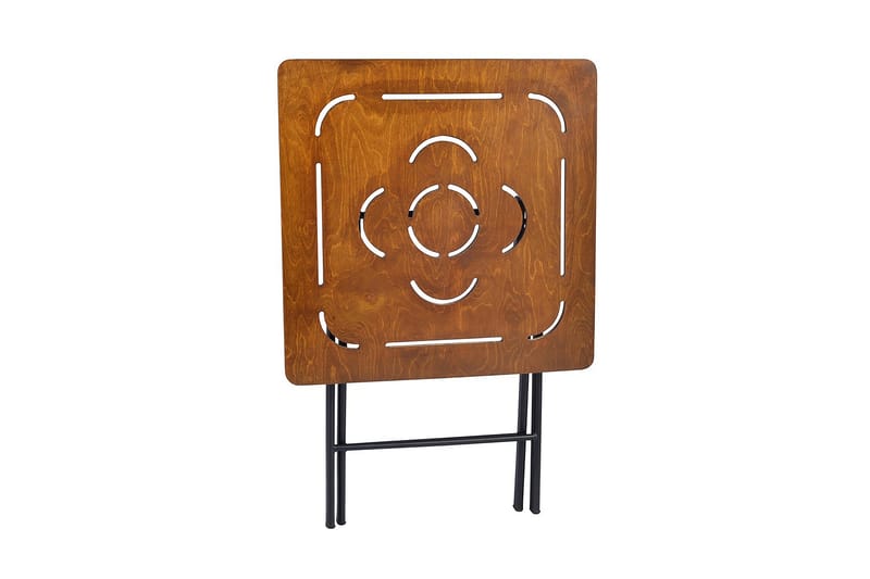 Riotorto Caféset 60 cm Blomma + 2 Utestolar - Natur/Svart - Utemöbler - Utegrupp - Cafeset