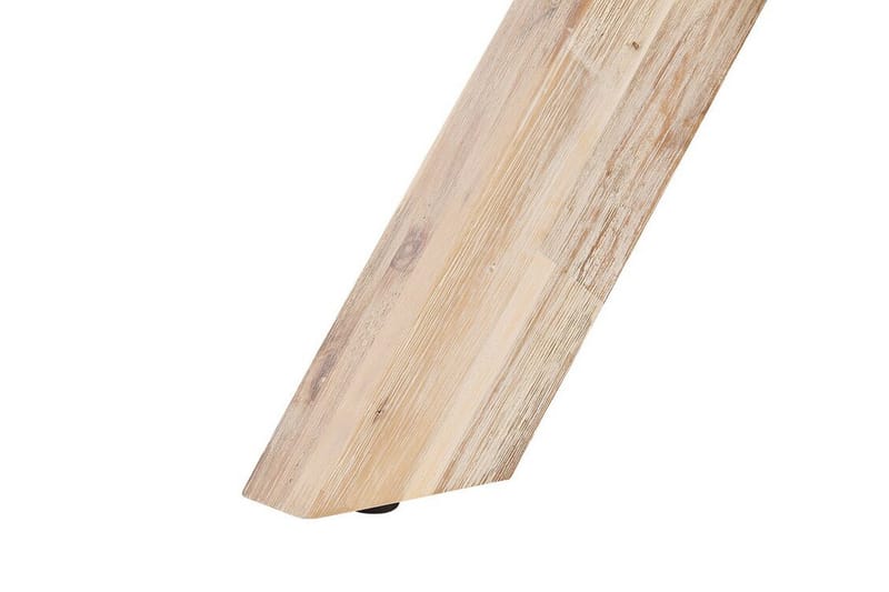 Trädgårdsset av Utebord och 4 pallar¸ 90 cmOLBIA - Grå - Utemöbler - Utegrupp - Cafeset