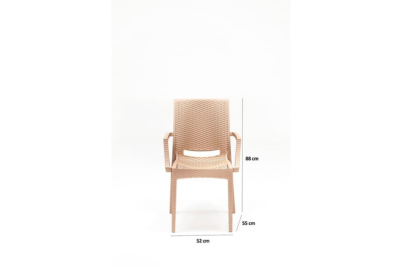 Dominika Matgrupp Utomhus 4-sits - Brun - Utemöbler - Utegrupp - Matgrupp utomhus