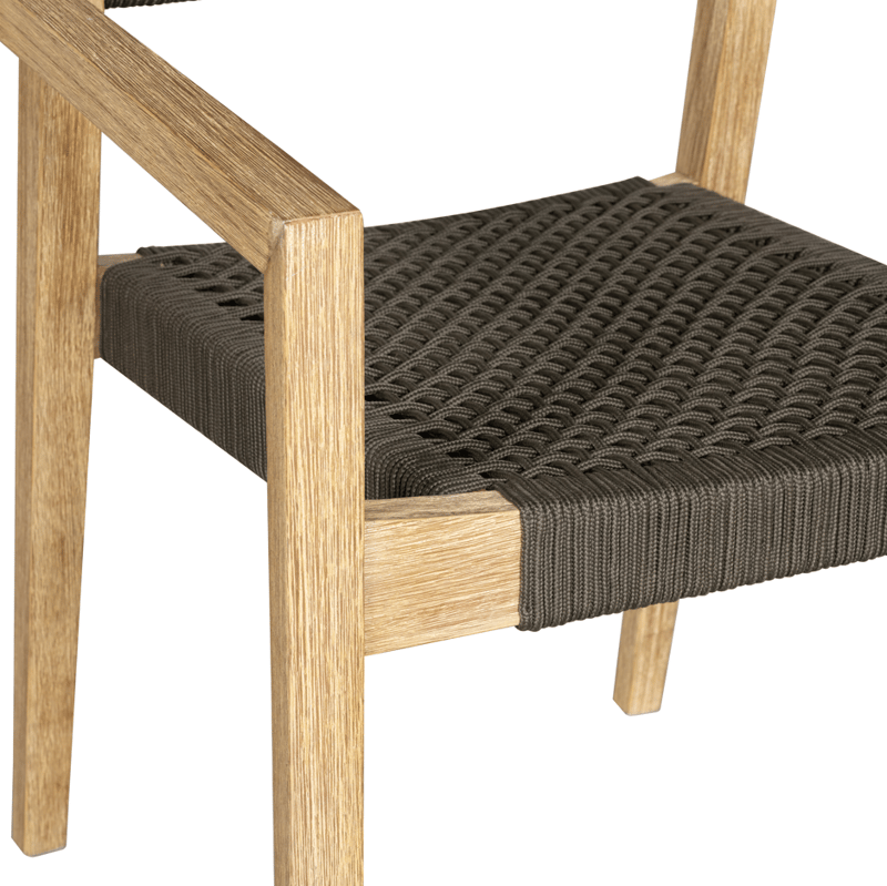 Elegant matgrupp | Sex sittplatser | Modern design och högkvalitativa material | Alex - Utemöbler - Utegrupp - Matgrupp utomhus