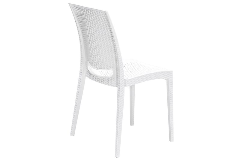 Hysen Matgrupp Utomhus 4-sits - Vit - Utemöbler - Utegrupp - Matgrupp utomhus