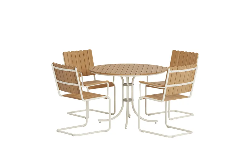 Kullaberg matgrupp utomhus, Beige