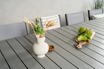Levels Matgrupp Utomhus 225-325 cm Rektangulär med 10 Copacabana Utestolar - Grå - Utemöbler - Utegrupp - Matgrupp utomhus