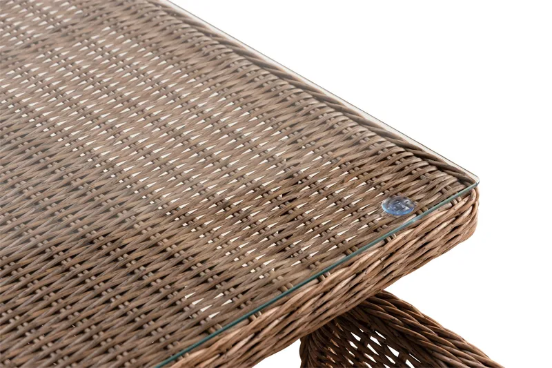 Marcus Matgrupp 200 + 4 Light Fåtöljer m Dyna - Natur - Utemöbler - Utegrupp - Matgrupp utomhus