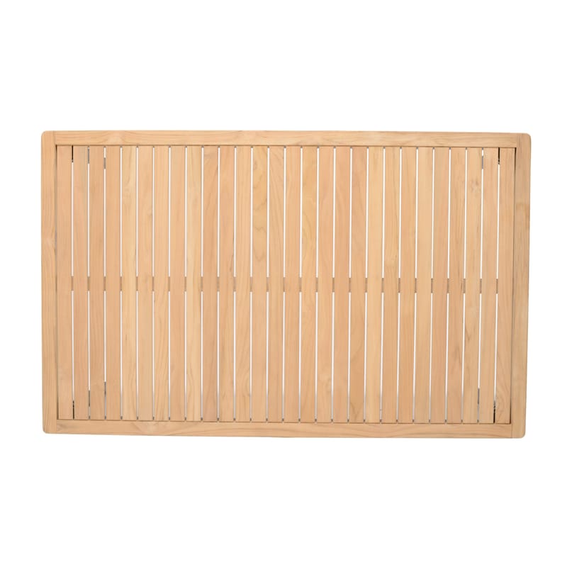 Matgrupp för utomhusbruk TOPAZ 144 cm 6 karmstolar - grå - Utemöbler - Utegrupp - Matgrupp utomhus