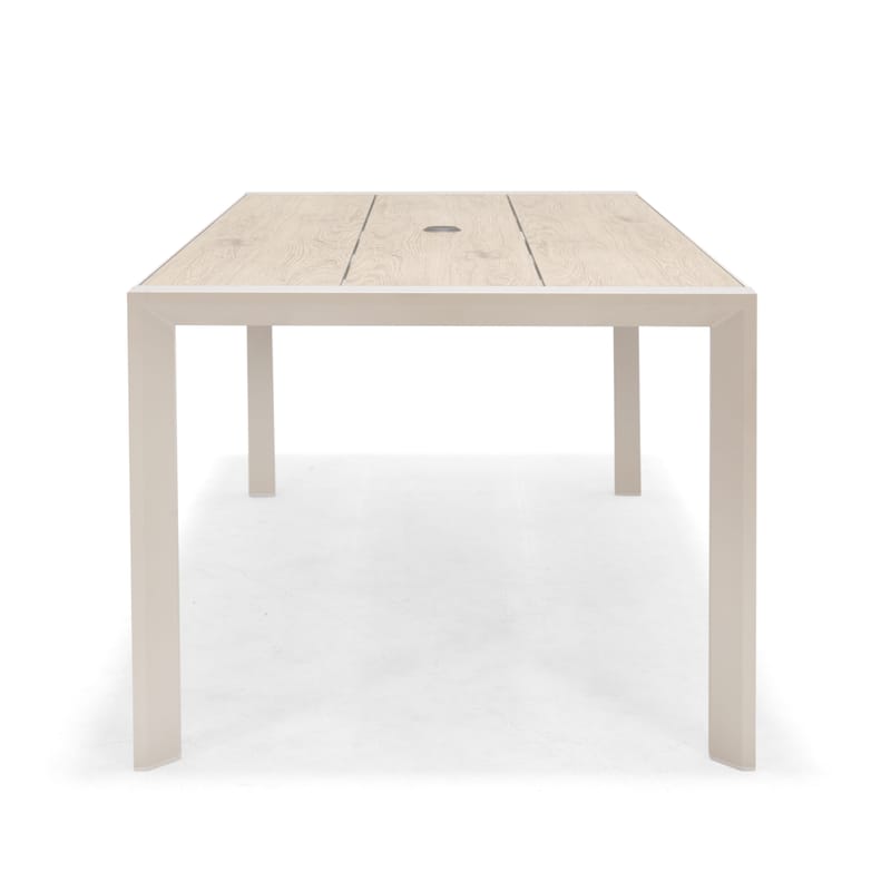 Matgrupp för utomhusbruk Urbanite 160 cm 4 karmstolar - grå - Utemöbler - Utegrupp - Matgrupp utomhus