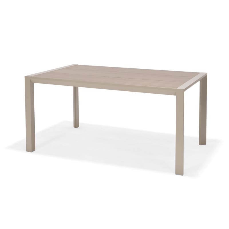 Matgrupp för utomhusbruk Urbanite 160 cm 6 karmstolar - grå - Utemöbler - Utegrupp - Matgrupp utomhus