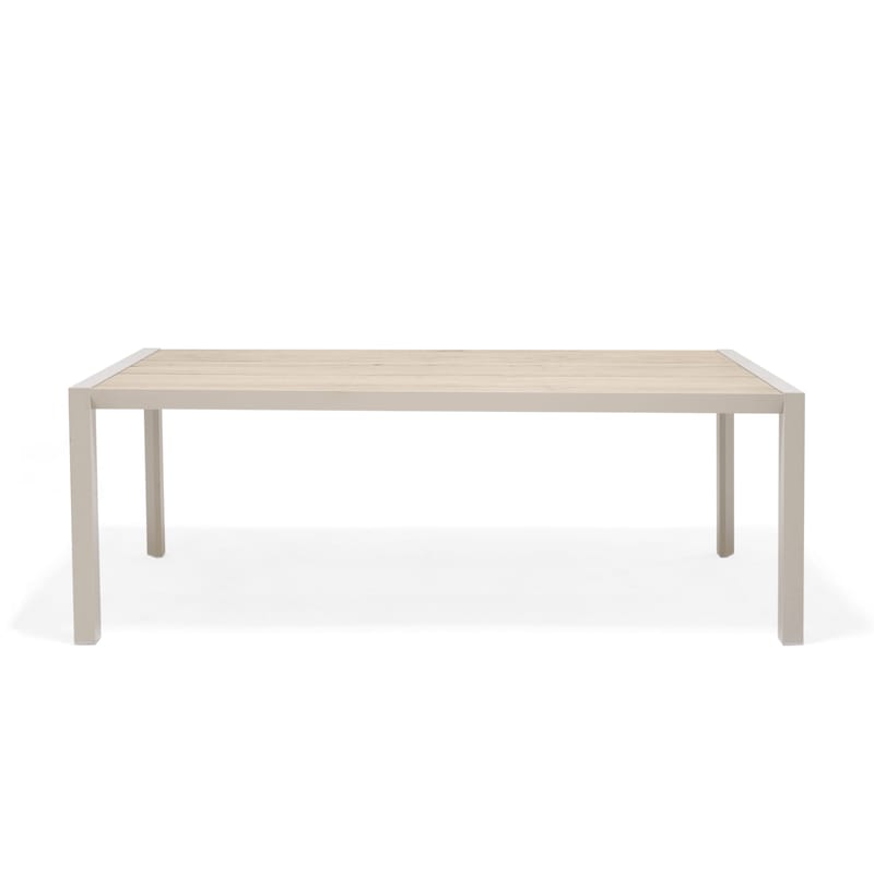 Matgrupp för utomhusbruk Urbanite 205 cm 6 karmstolar - grå - Utemöbler - Utegrupp - Matgrupp utomhus