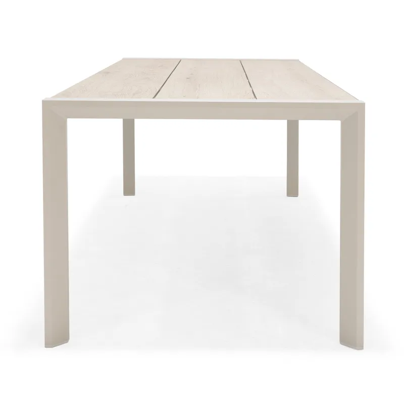 Matgrupp för utomhusbruk Urbanite 205 cm 8 karmstolar - grå - Utemöbler - Utegrupp - Matgrupp utomhus