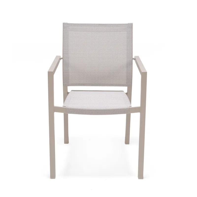 Matgrupp för utomhusbruk Urbanite 205 cm 8 karmstolar - grå - Utemöbler - Utegrupp - Matgrupp utomhus