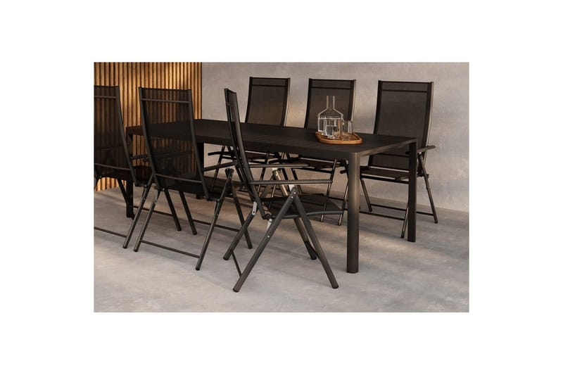 Matgrupp Giardini, Levanzo - 6 stolar - Utemöbler - Utegrupp - Matgrupp utomhus