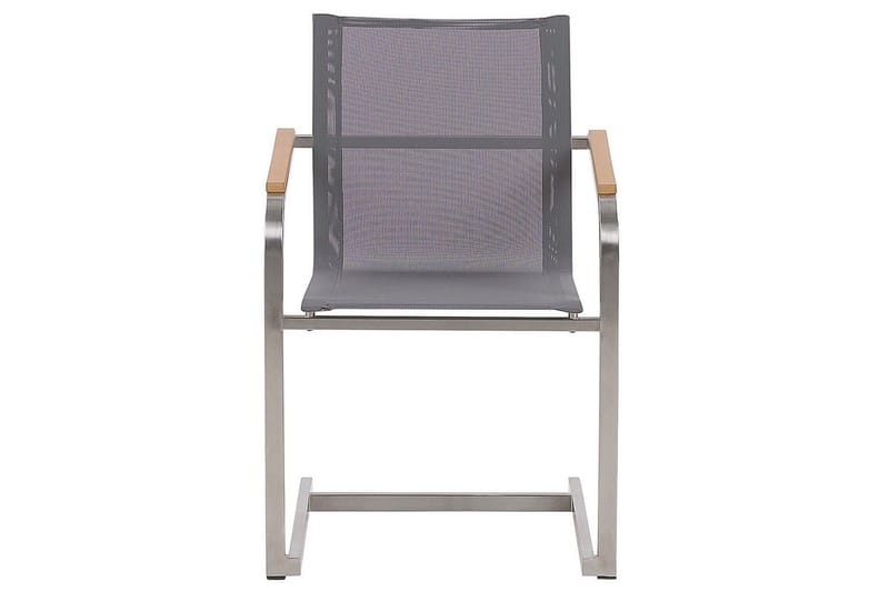 Matgrupp Maletto/Cosoleto Grå/vit/silver/beige - Grå/vit/silver/beige - Utemöbler - Utegrupp - Matgrupp utomhus
