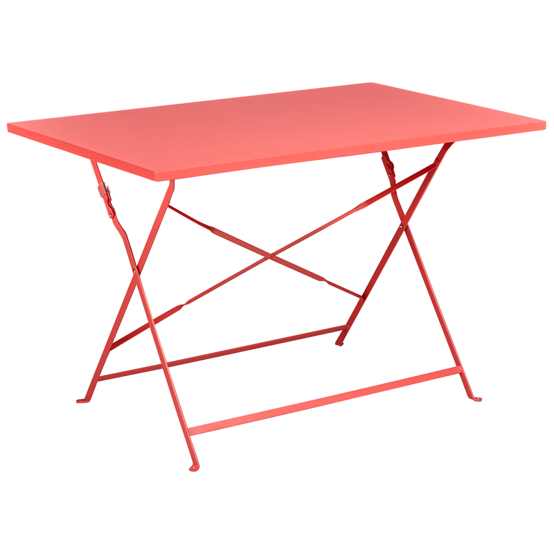 Matgrupp utomhus 4-Sits Fiori - röd - Utemöbler - Utegrupp - Matgrupp utomhus