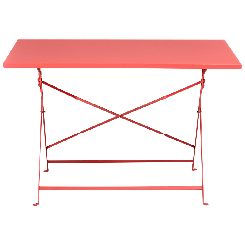 Matgrupp utomhus 4-Sits Fiori - röd - Utemöbler - Utegrupp - Matgrupp utomhus