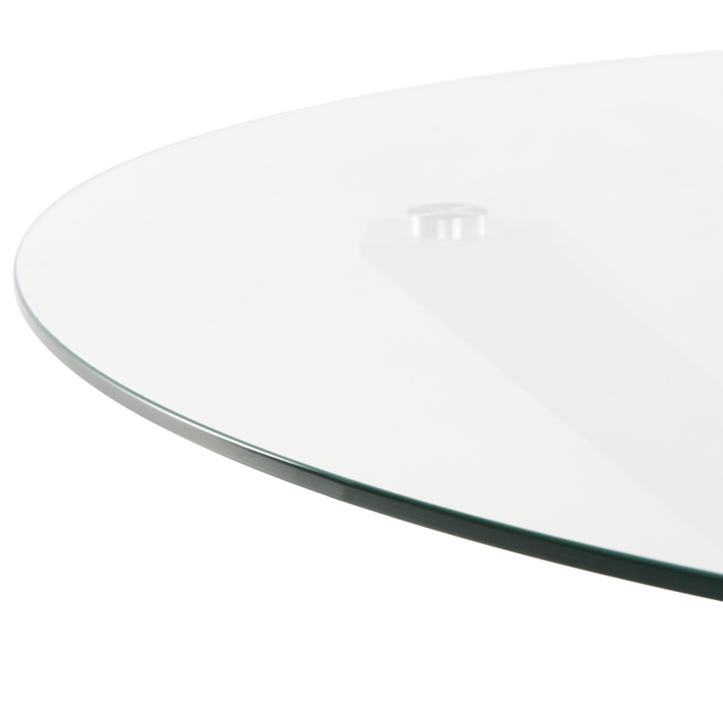 Matgrupp utomhus 4-Sits Maletto/Busseto - Vit/grå/transparent/brun - Utemöbler - Utegrupp - Matgrupp utomhus