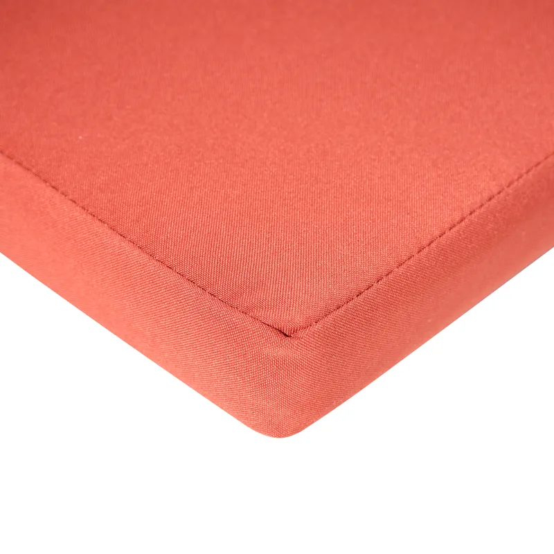 Matgrupp utomhus 6-Sits Amantea Premium Akaciaträ - Brun/Röd - Utemöbler - Utegrupp - Matgrupp utomhus