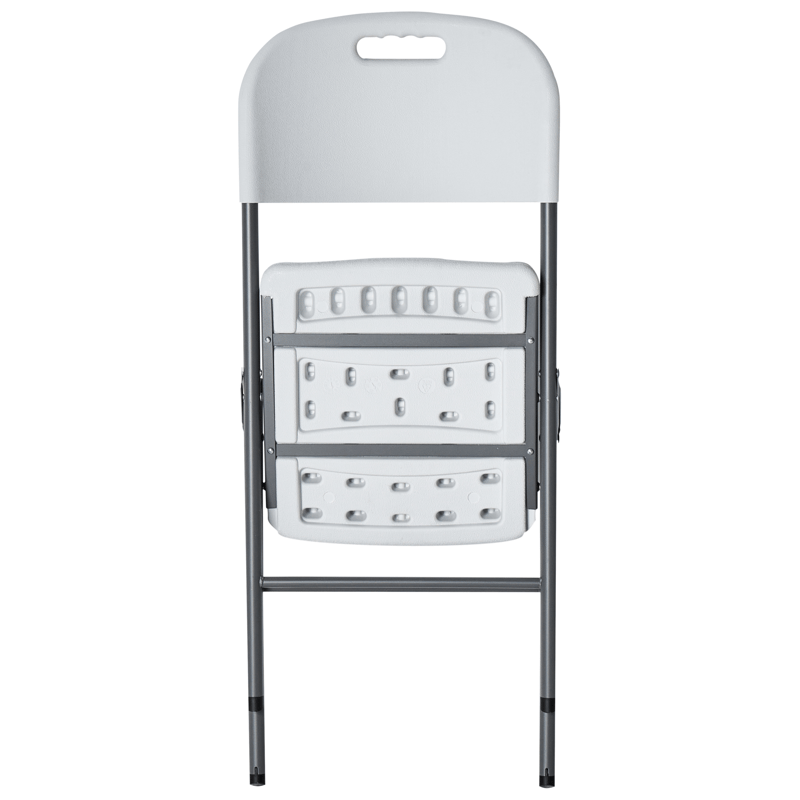 Matgrupp utomhus 6-Sits Cugnoli Fällbar - Vit - Utemöbler - Utegrupp - Matgrupp utomhus