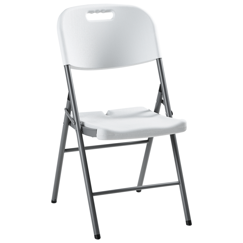 Matgrupp utomhus 6-Sits Cugnoli Fällbar - Vit - Utemöbler - Utegrupp - Matgrupp utomhus