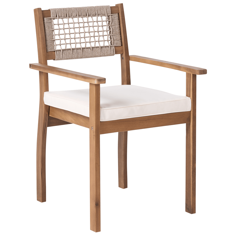 Matgrupp utomhus 6-Sits Jaco/Sumirago Akaciaträ - brun - Utemöbler - Utegrupp - Matgrupp utomhus