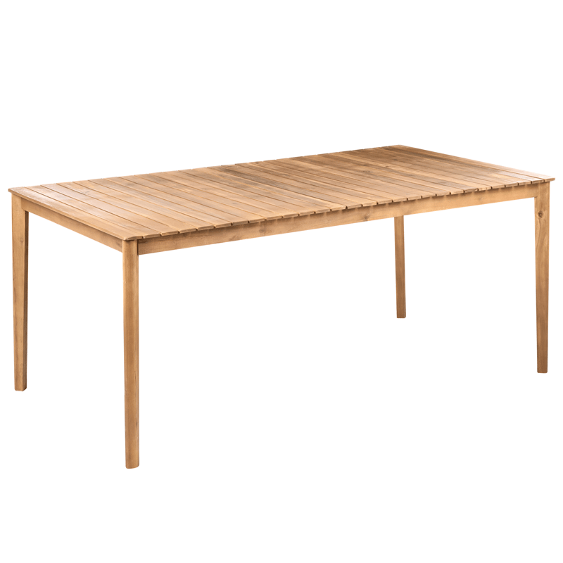 Matgrupp utomhus 6-Sits Jaco/Sumirago Akaciaträ - brun - Utemöbler - Utegrupp - Matgrupp utomhus