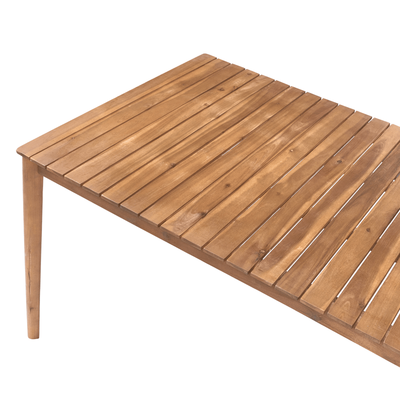 Matgrupp utomhus 6-Sits Jaco/Sumirago Akaciaträ - brun - Utemöbler - Utegrupp - Matgrupp utomhus