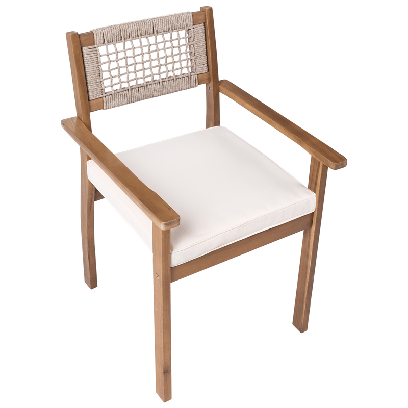 Matgrupp utomhus 6-Sits Jaco/Sumirago Akaciaträ - brun - Utemöbler - Utegrupp - Matgrupp utomhus