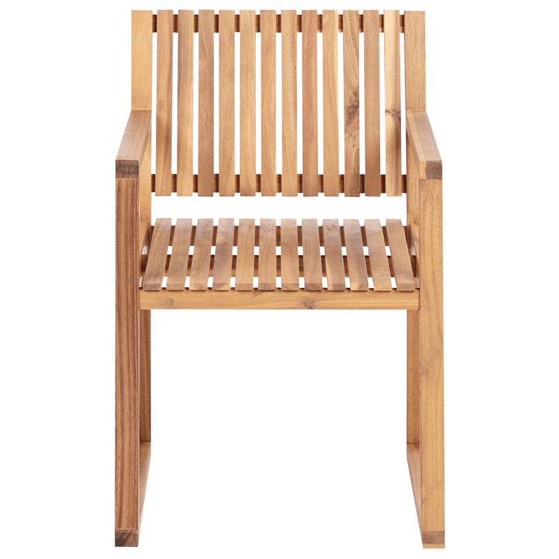 Matgrupp utomhus 8-Sits Sassari Premium med Kuddar Akaciaträ - Brun/Beige - Utemöbler - Utegrupp - Matgrupp utomhus