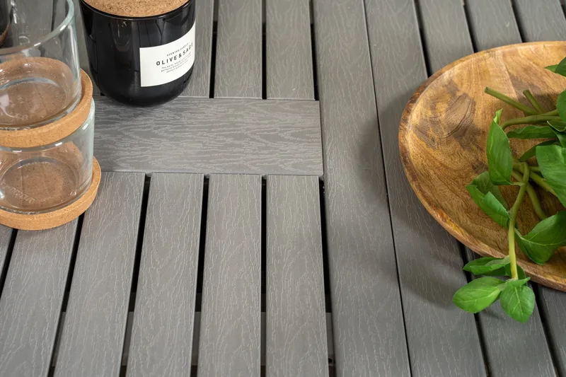 Albany Förlängningsbar Matgrupp Utomhus 152-210 cm + 4 st Malin Matstol - Vit - Utemöbler - Utegrupp - Matgrupp utomhus