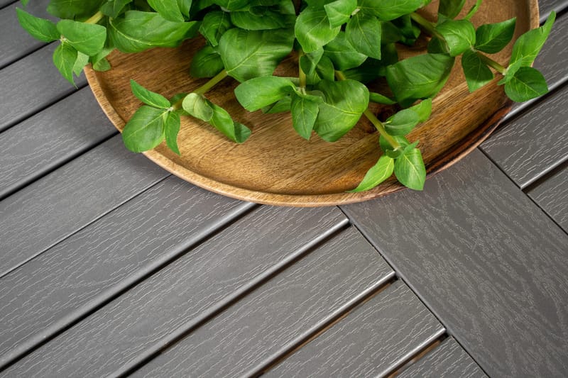 Albany Förlängningsbar Matgrupp Utomhus 152cm + 6 Break Matstolar - Grå/Vit - Utemöbler - Utegrupp - Matgrupp utomhus