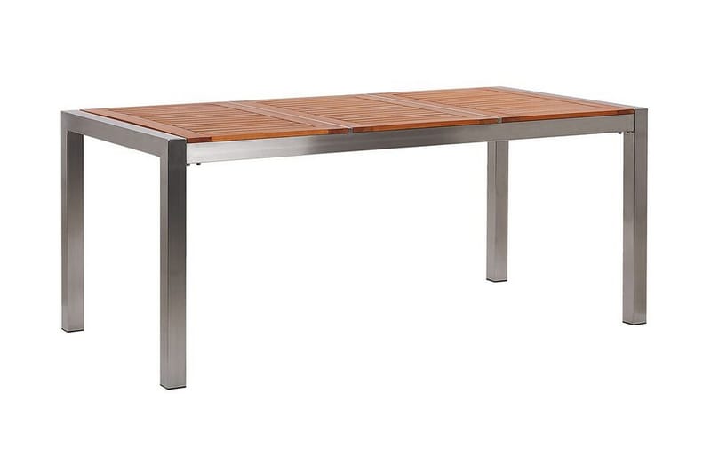 Bofors Matgrupp Utomhus + 6 Rottingstolar - Brun - Utemöbler - Utegrupp - Matgrupp utomhus