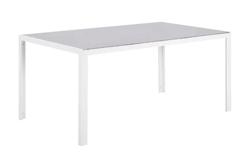 Catania Trädgårdsmöbelset Med Utebord+6 Utestolar - Grå - Utemöbler - Utegrupp - Matgrupp utomhus