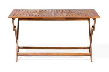 Cento Trädgårdsmöbelset Med Utebord+6 Utestolar - Trä/Natur - Utemöbler - Utegrupp - Matgrupp utomhus