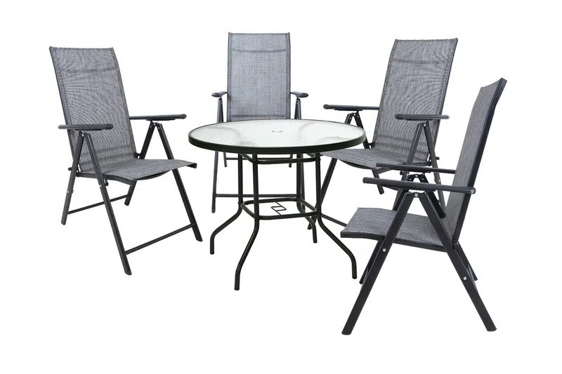 Dublin Matgrupp Utomhus med 4 Positionsstolar, undefined