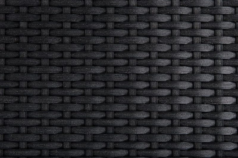 Grosseto Trädgårdsmöbelset Med Utebord+6 Utestolar - Svart - Utemöbler - Utegrupp - Matgrupp utomhus