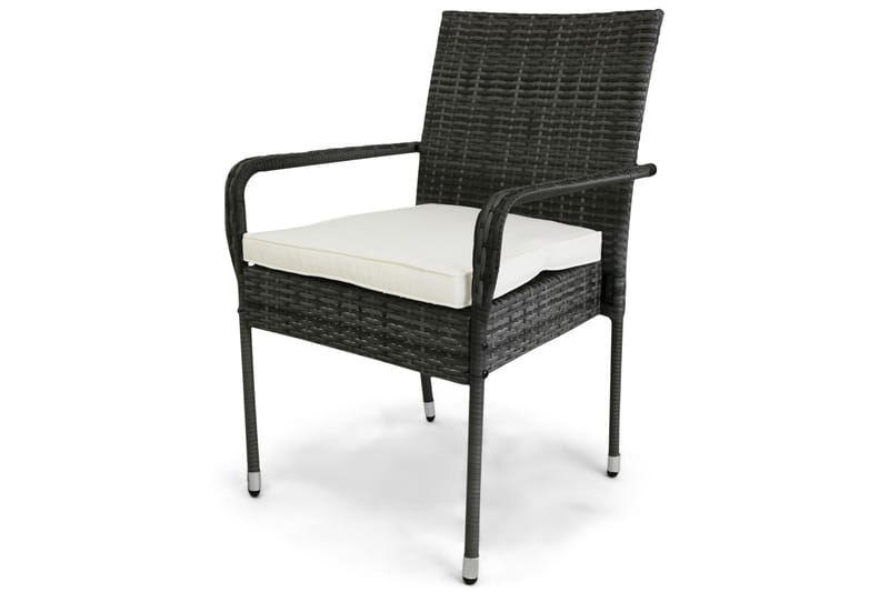 Hällebäck Matgrupp Utomhus 60 cm + 2 st Matstolar Utomhus - Grå - Utemöbler - Utegrupp - Matgrupp utomhus