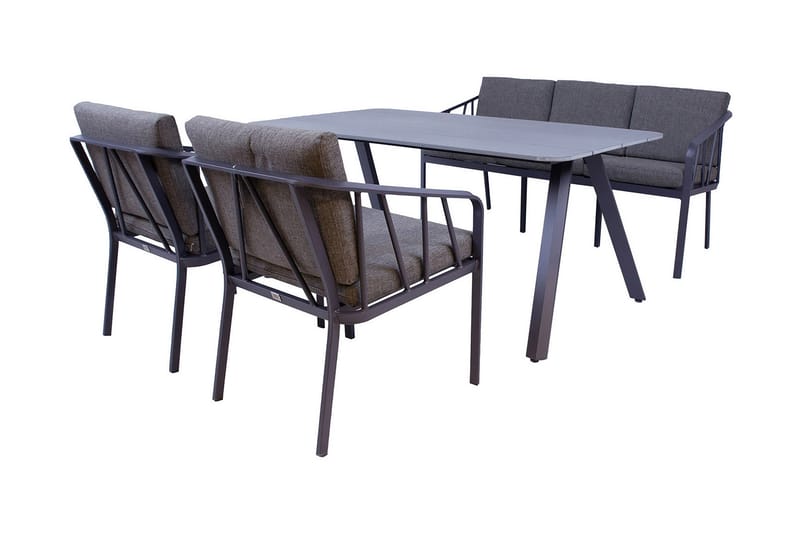 Kahla Trädgårdset Grå - Utemöbler - Utegrupp - Matgrupp utomhus
