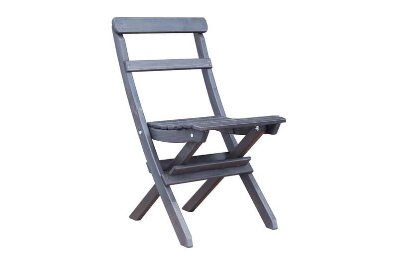 Larios Matgrupp Utomhus 76 cm + 2 Matstolar Utomhus + Bänk Utomhus - Svart - Utemöbler - Utegrupp - Matgrupp utomhus