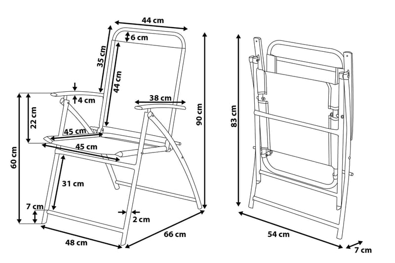 Livo Trädgårdsmöbelset Med Utebord+4 Utestolar - Svart - Utemöbler - Utegrupp - Matgrupp utomhus