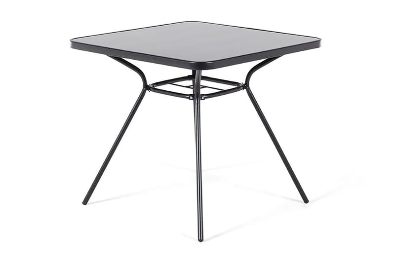 Livo Trädgårdsmöbelset Med Utebord+4 Utestolar - Svart - Utemöbler - Utegrupp - Matgrupp utomhus