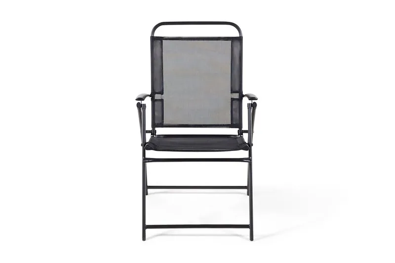 Livo Trädgårdsmöbelset Med Utebord+4 Utestolar - Svart - Utemöbler - Utegrupp - Matgrupp utomhus