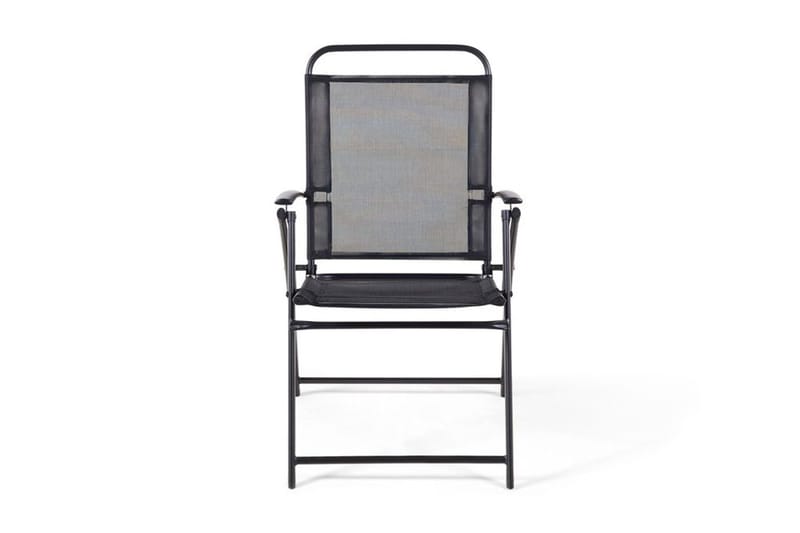 Livo Trädgårdsmöbelset Med Utebord+6 Utestolar - Svart - Utemöbler - Utegrupp - Matgrupp utomhus