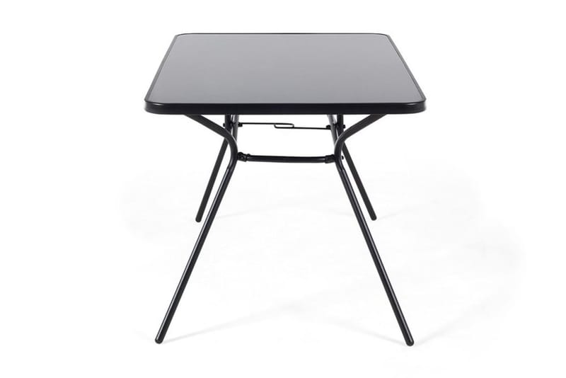 Livo Trädgårdsmöbelset Med Utebord+6 Utestolar - Svart - Utemöbler - Utegrupp - Matgrupp utomhus