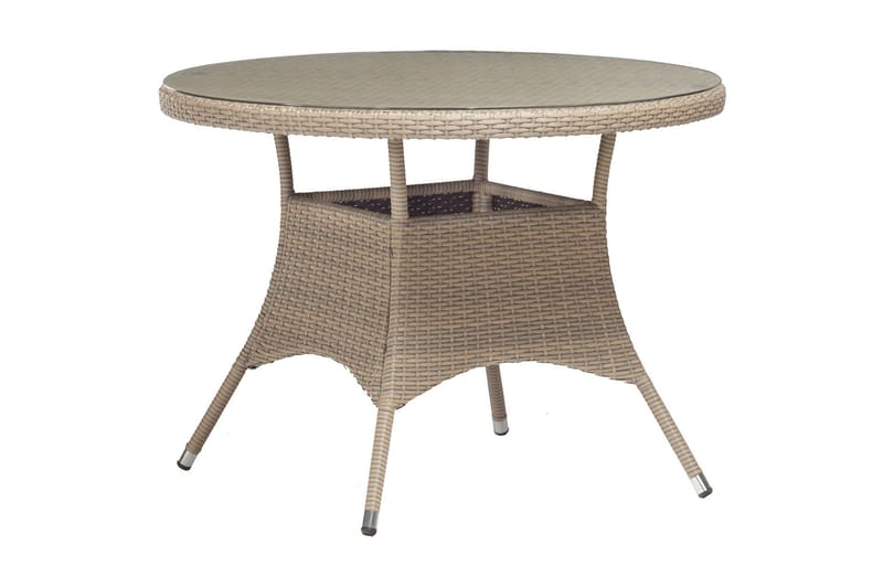 Möbelset LARACHE bord och 4 stolar - Matgrupp utomhus