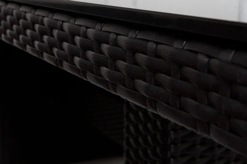 Majestic Matgrupp 210 + 6 Thor Fåtölj - Svart/Svart - Utemöbler - Utegrupp - Matgrupp utomhus