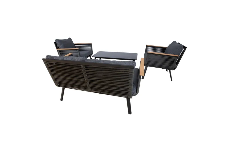 Malaga Soffgrup Svart, undefined