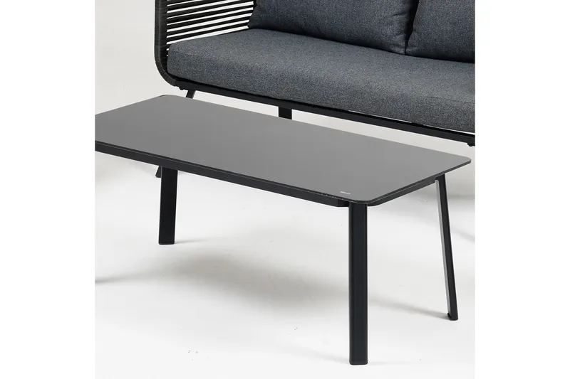 Malaga Soffgrup Svart - Trädgård & spabad - Utemiljö - Altan & terrass - Altanmöbler